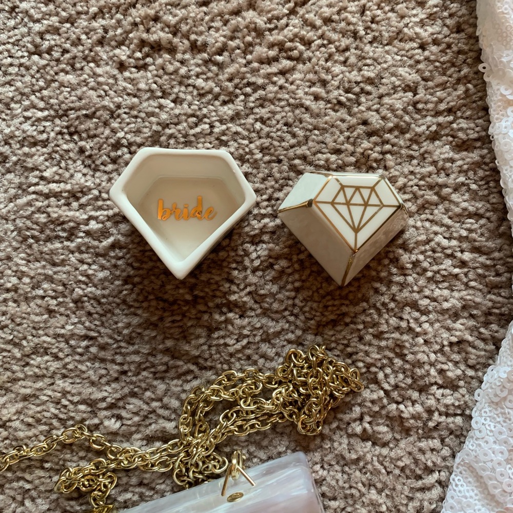 “Bride” ring dish